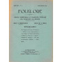 Folklore. Rivista trimestrale di tradizioni popolari. Anno XIII n. 3 Lugl. - Sett. 1929