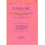 Folklore. Rivista trimestrale di tradizioni popolari. Anno XVI - N. 3 Lugl. - Sett. 1932