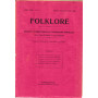 Folklore. Rivista trimestrale di tradizioni popolari. Anno XVII - N. 4 Ott. - Dic. 1932