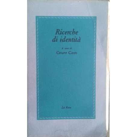 Ricerche di Identità
