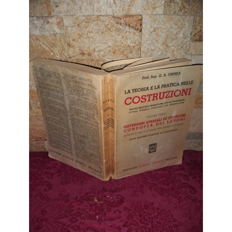 La teoria e la pratica nelle Costruzioni. Volume terzo.