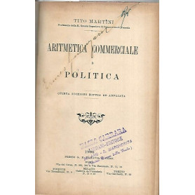 Aritmetica commerciale e politica