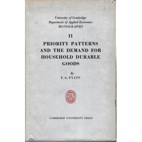 Priority patterns and the demand for household durable goods