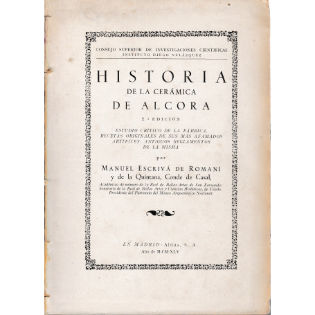 Historia de la cerà mica de Alcora