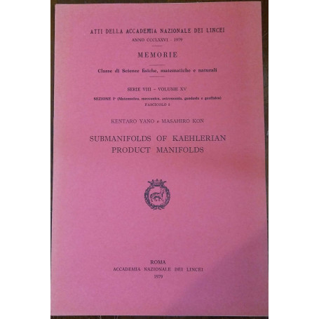 SUBMANIFOLDS OF KAEHLERIAN PRODUCT MANIFOLDS