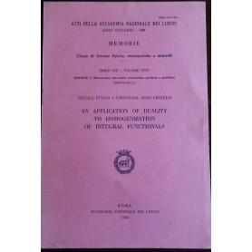 AN APPLICATION OF DUALITY TO HOMOGENIZATION OF INTEGRAL FUNCTIONALS