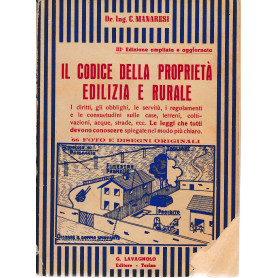 Il Codice della proprietà  edilizia e rurale