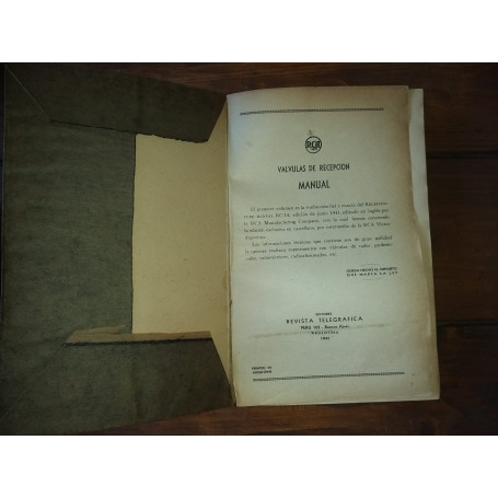 VALVULAS DE RECEPCION MANUAL RCA