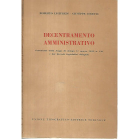 Decentramento amministrativo