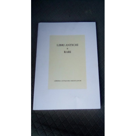 libri antichi e rari catalogo 44