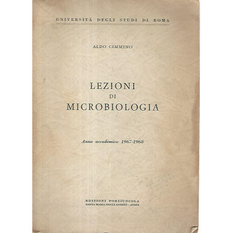 Lezioni di microbiologia. Anno accademico 1967-1968
