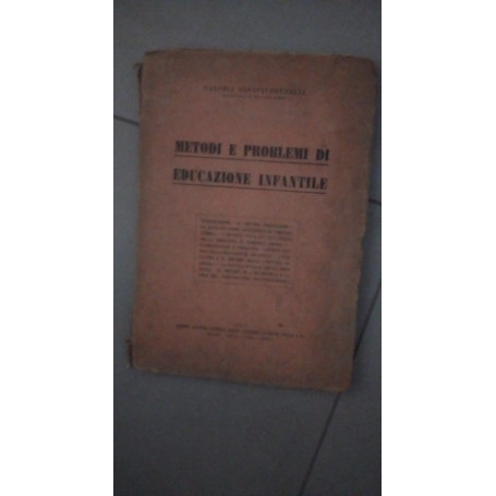 metodi e problemi di educazione infantile