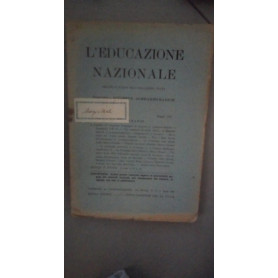 l'educazione nazionale