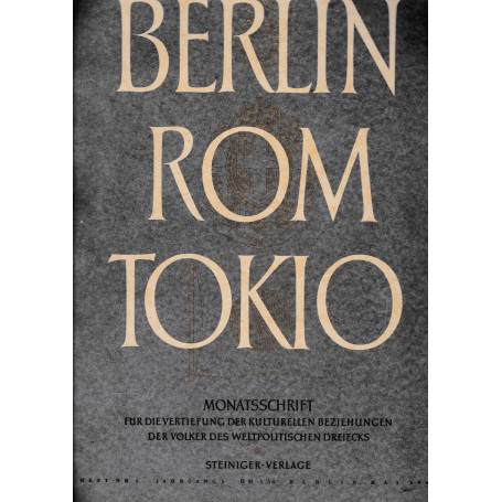 Berlin Rom Tokio. Nr. 5 - jahrgang 5 -  mai 1943