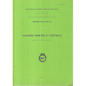 Scienze fisiche e naturali. Serie IX- Volume III- Fascicolo 3. Rendiconti Lincei