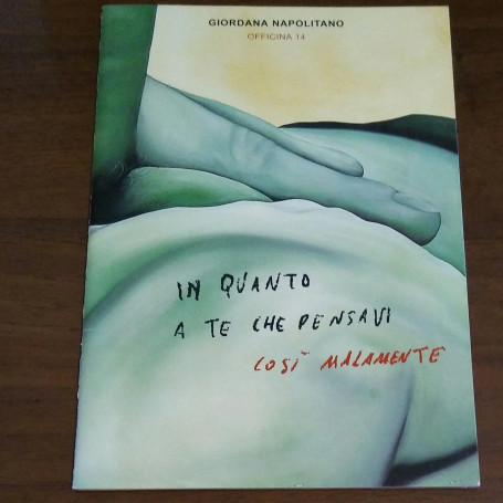 IN QUANTO A TE CHE PENSAVI COSI MALAMENTE