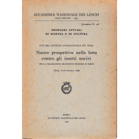Nuove prospettive nella lotta contro gli insetti nocivi