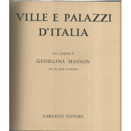 Ville e palazzi d'Italia