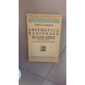 aritmetica razionale per il corso superiore dell'istituto magistrale