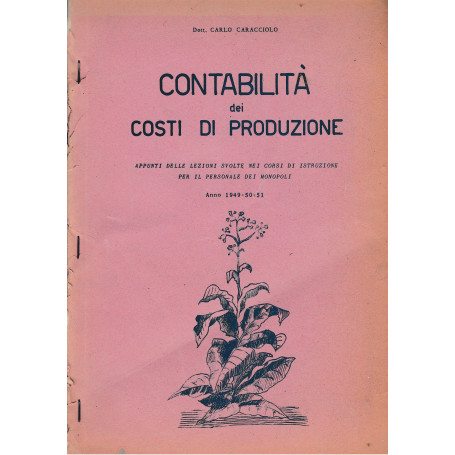 Contabilità dei costi di produzione