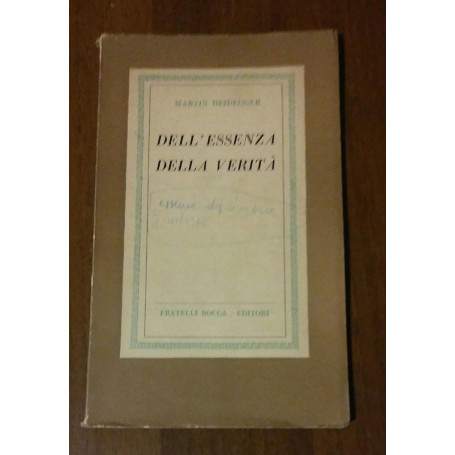DELL' ESSENZA DELLA VERITA