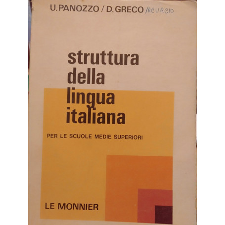 Struttura della lingua italiana