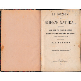 Le nozioni di Scienze Naturali