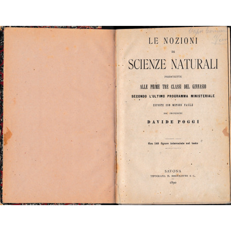 Le nozioni di Scienze Naturali