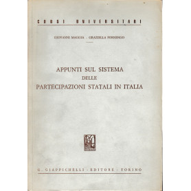 Appunti sul sistema delle patecipazioni statali in Italia