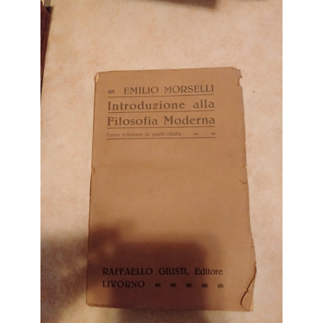 Introduzione alla filosofia moderna