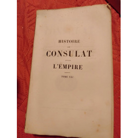 History de consultato et de l Empire