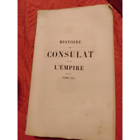 History de consultato et de l Empire