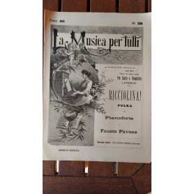 Ricciolina Polka per pianoforte