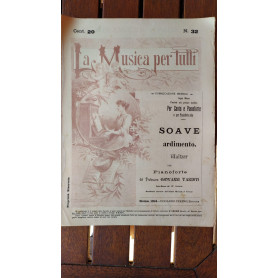 Soave ardimento Waltzer per pianoforte