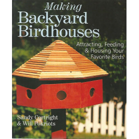 Making backyard birdhouse
