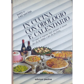In cucina con orologio e calendario