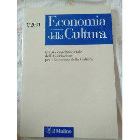 Economia della cultura rivista quadrimestrale dell' associazione per l economia della cultura