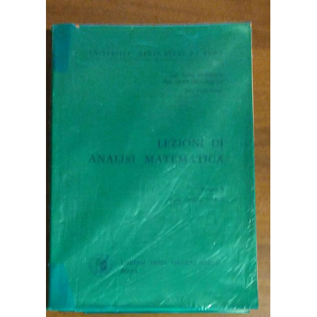 Lezioni di analisi matematica