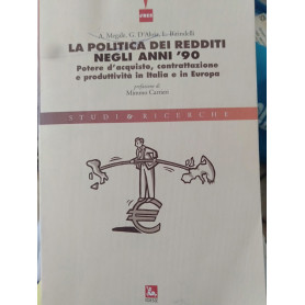 La politica dei redditi negli anni 90'