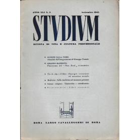 Studium. Rivista di vita e cultura professionale