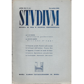Studium. Rivista di vita e cultura professionale