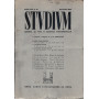 Studium. Rivista di vita e cultura professionale