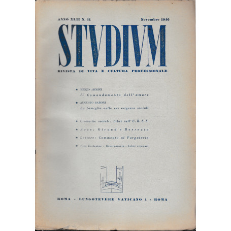 Studium. Rivista di vita e cultura professionale