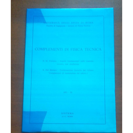 COMPLEMENTI DI FISICA E TECNICA