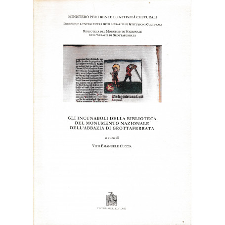 Gli incunaboli dell'Abbazia di Grottaferrata