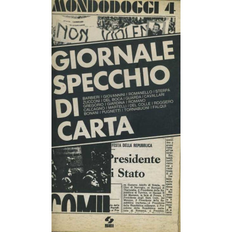 Giornale specchio di carta