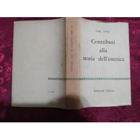 Contributi alla storia dell'estetica