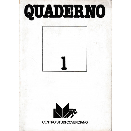 Quaderno. Trimestrale 1 Aprile-Giugno 1979
