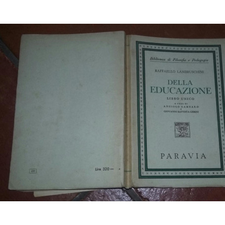 Della educazione