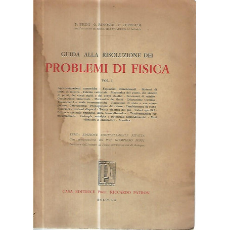 Guida alla risoluzione dei problemi di fisica. Vol. 1